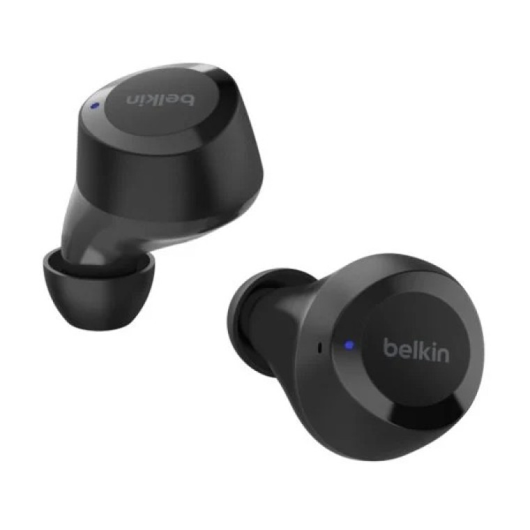 Belkin SoundForm Bolt Auriculares Bluetooth con Estuche de Carga Negros