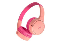 Belkin SoundForm Mini Auriculares Inalámbricos para Niños Rosa