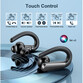 Klack Tws-x13 Auriculares Deportivos Bluetooth con Micrófono Negros