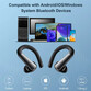 Klack Tws-x13 Auriculares Deportivos Bluetooth con Micrófono Negros