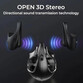 Klack X28 Auriculares Inalámbricos Bluetooth Deportivos con Cancelación de Ruido Crema