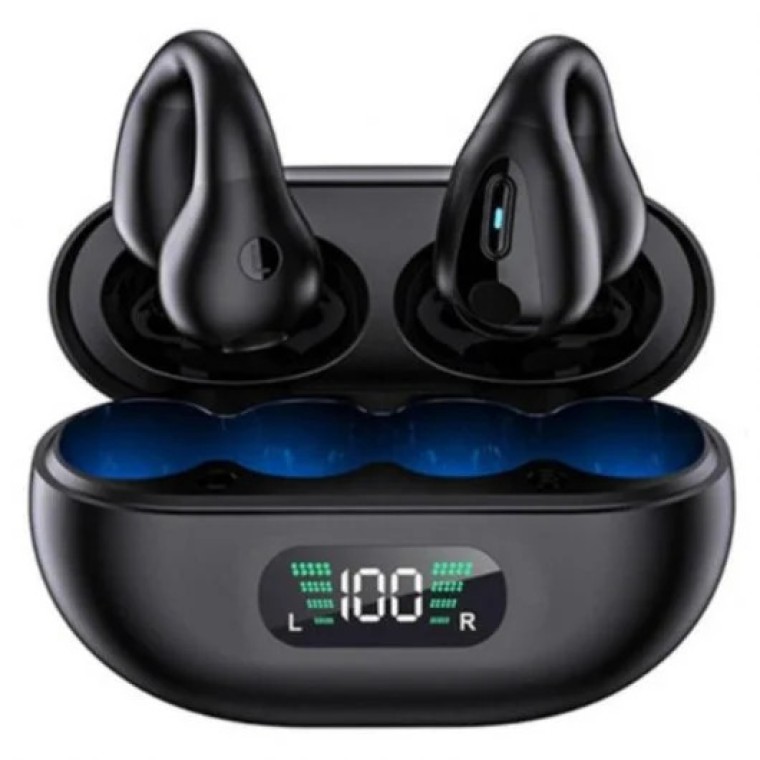 Klack Auriculares Inalámbricos Bluetooth Negros