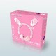 Avenzo AV-HP2100 Auriculares con Luces LED Conejo Rosa