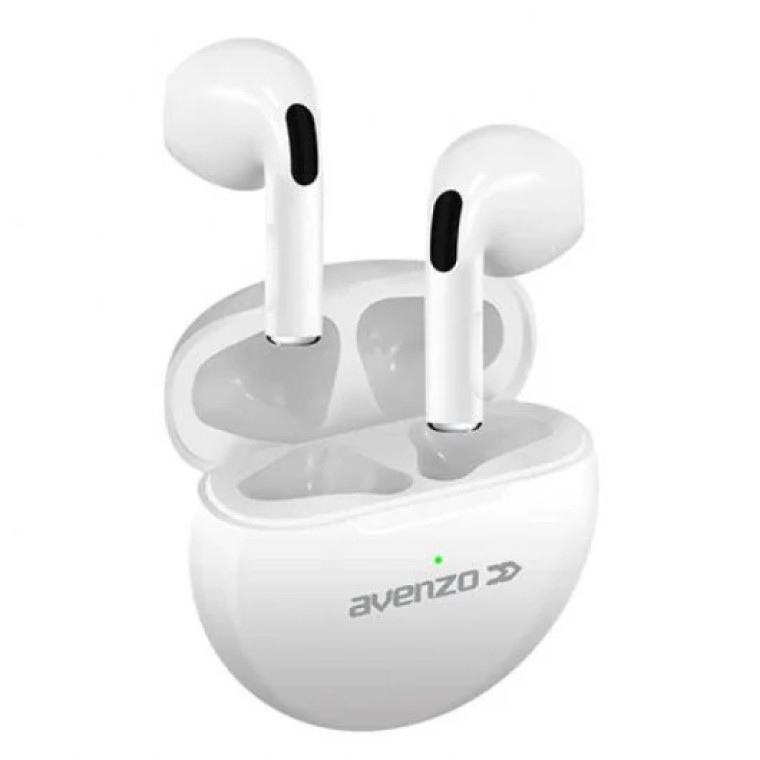 Avenzo AV-TW5008W Auriculares Inalámbricos TWS Blancos