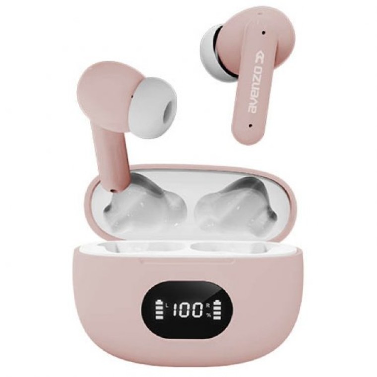 Avenzo AV-TW5010P Auriculares Inalámbricos TWS Rosas