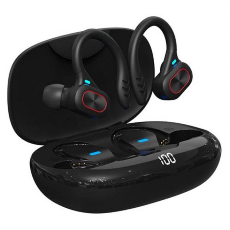 Avenzo AV-TW5011B Auriculares Inalámbricos Deportivos TWS Negros