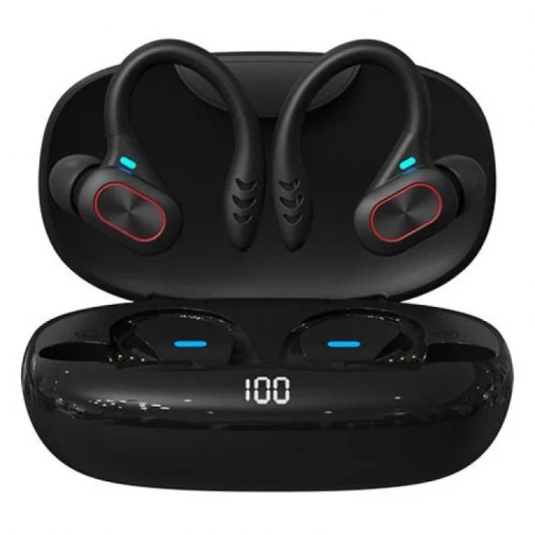 Avenzo AV-TW5011B Auriculares Inalámbricos Deportivos TWS Negros