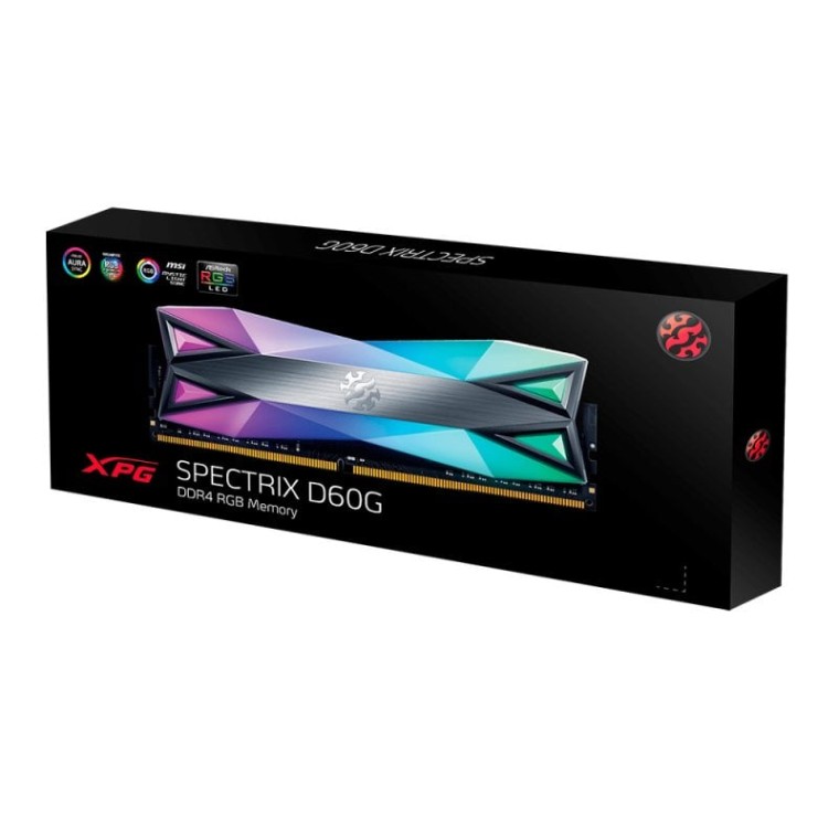 Adata XPG Spectrix D60G RGB DDR4 3200MHz PC4-25600 16GB 2x8GB CL16