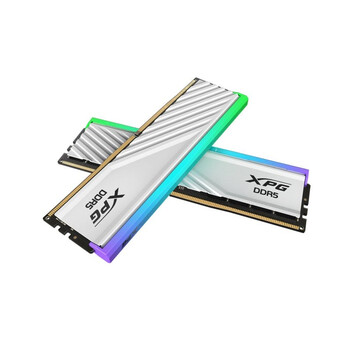 Memoria RAM ADATA 32GB DDR5 6000MHz LANCER BLADE RGB 2x16GB Blanco Memoria RAM ADATA 32GB DDR5 6000MHz LANCER BLADE RGB 2x16GB Blanco