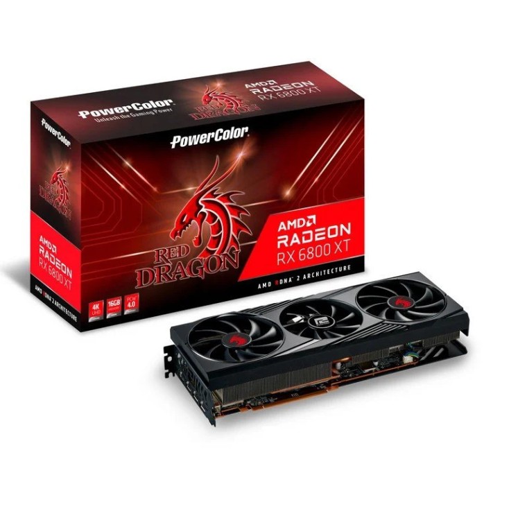 PowerColor AMD Radeon RX 6800XT Red Dragon 16GB GDDR6