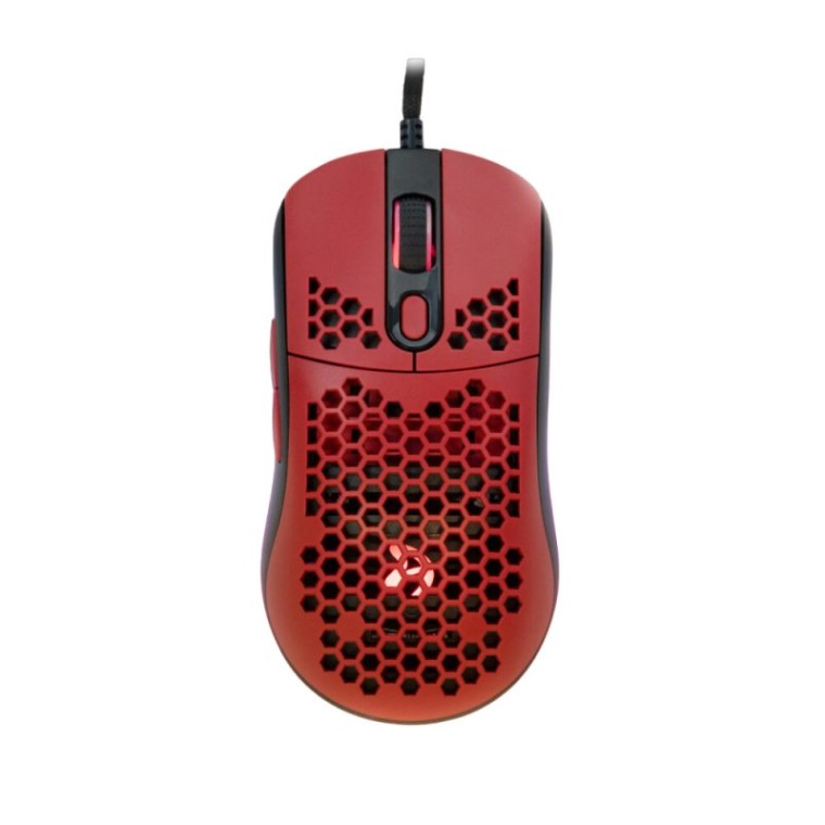 Arozzi Favo RGB Ratón Gaming 16000 DPI Rojo