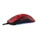 Arozzi Favo RGB Ratón Gaming 16000 DPI Rojo