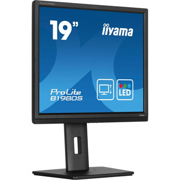 Monitor iiyama ProLite B1980S-B1 19" TN SXGA 75Hz Altura Ajustable Altavoces