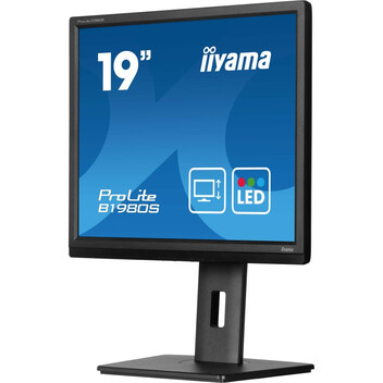 Monitor iiyama ProLite B1980S-B1 19" TN SXGA 75Hz Altura Ajustable Altavoces