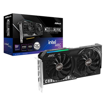 Tarjeta Gráfica Asrock Arc B570 10GB GDDR6 doble ventilador RGB OC Tarjeta Gráfica Asrock Arc B570 10GB GDDR6 doble ventilador RGB OC