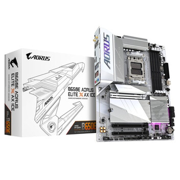 Placa Base Gigabyte B650E ATX AM5 AORUS ELITE X ICE WiFi 6E DDR5 PCIe 5.0