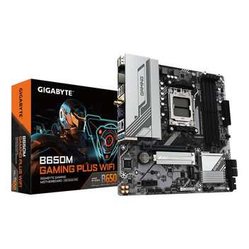 Placa Base Gigabyte B650 AMD AM5 MicroATX B650M GAMING PLUS WIFI DDR5 2xM.2 2.5GbE WiFi 6E Bluetooth Placa Base Gigabyte B650 AMD AM5 MicroATX B650M GAMING PLUS WIFI DDR5 2xM.2 2.5GbE WiFi 6E Bluetooth