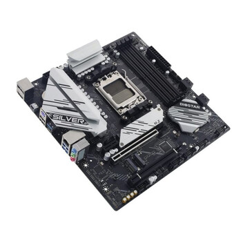 Placa Base Biostar B650 AMD AM5 microATX B650M-SILVER DDR5 192GB RAID 2.5GbE Placa Base Biostar B650 AMD AM5 microATX B650M-SILVER DDR5 192GB RAID 2.5GbE