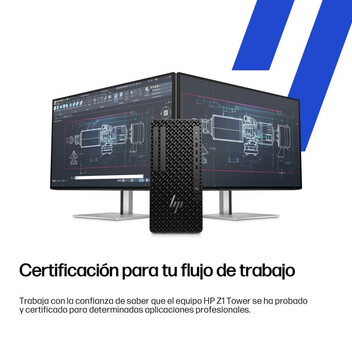 Ordenador Sobremesa PC Sobremesa HP Z1 Tower G1i Intel Core Ultra 9 285 32GB 1TB SSD RTX 5060 Ti Win Ordenador Sobremesa PC Sobremesa HP Z1 Tower G1i Intel Core Ultra 9 285 32GB 1TB SSD RTX 5060 Ti Win