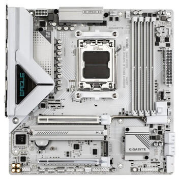 Placa Base Gigabyte B850M EAGLE WIFI6E ICE AM5 DDR5 256GB M.2 PCIe 5.0 Wi-Fi 6E