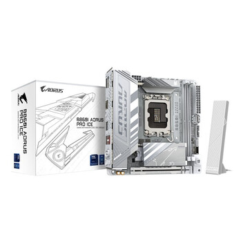 Placa Base Gigabyte Z890 LGA1851 Mini ITX B860I AORUS PRO ICE DDR5 USB4 Wi-Fi 7 VRM 8+1+2+1