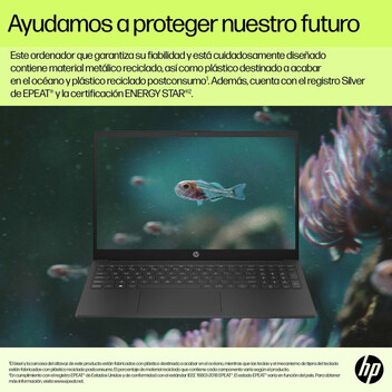 Portátil HP 15-fd0239ns 15.6" Intel Core i5-1334U 8GB 512GB SSD FHD Wi-Fi 6E Azul Lunar