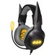 FR-TEC DC BATMAN Auriculares Gaming Negros