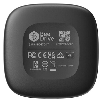 Disco Duro Synology BeeDrive SSD Externo Pórtatil 1TB USB-C 3.2 Gen2