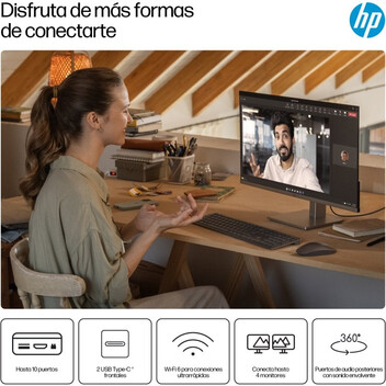 Ordenador Sobremesa HP OmniDesk Desktop M02-0005ns AMD Ryzen 7 8700G 16 GB DDR5 1TB SSD