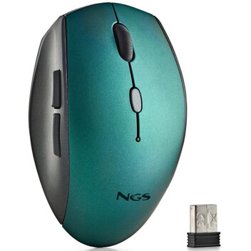 NGS Bee Blue Ratón Inalámbrico 1600 DPI Azul
