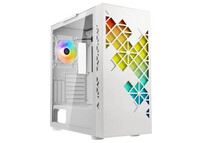 BitFenix Tracery Cristal Templado USB-C ARGB Blanca