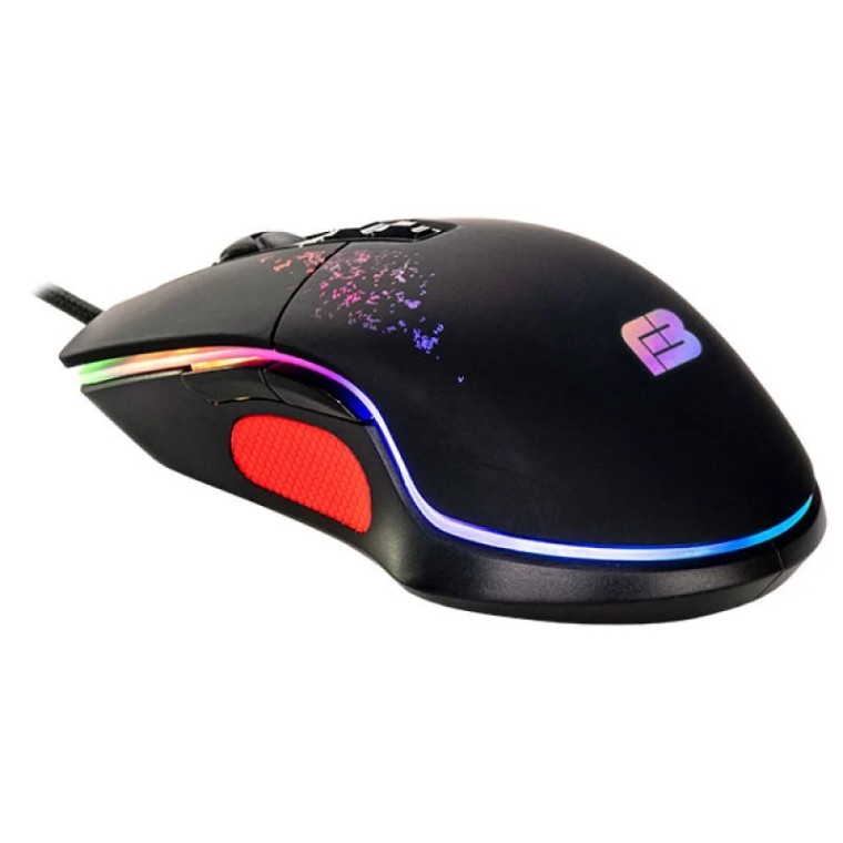 Blackfire BFX-195 Ratón Gaming RGB 7200 DPI Negro