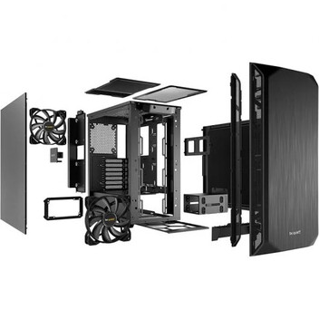 Be Quiet! Pure Base 500 Mid Tower USB 3.0 Negra Be Quiet! Pure Base 500 Mid Tower USB 3.0 Negra