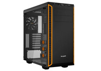 Be Quiet! Pure Base 600 Vidrio Templado USB 3.1 Negro/Naranja