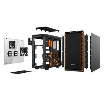 Be Quiet! Pure Base 600 Vidrio Templado USB 3.1 Negro/Naranja Be Quiet! Pure Base 600 Vidrio Templado USB 3.1 Negro/Naranja