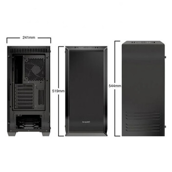 Be Quiet! Dark Base 700 Cristal Templado USB 3.1 Negro Be Quiet! Dark Base 700 Cristal Templado USB 3.1 Negro