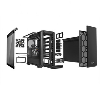 Be Quiet! Silent Base 601 Cristal Templado USB 3.0 Negra Be Quiet! Silent Base 601 Cristal Templado USB 3.0 Negra
