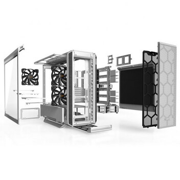 Be Quiet! Silent Base 802 Cristal Templado USB 3.2 Blanca Be Quiet! Silent Base 802 Cristal Templado USB 3.2 Blanca