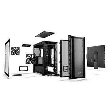 Be Quiet Shadow Base 800 DX Black Midi Tower Cristal Templado ARGB USB 3.2 Negra Be Quiet Shadow Base 800 DX Black Midi Tower Cristal Templado ARGB USB 3.2 Negra