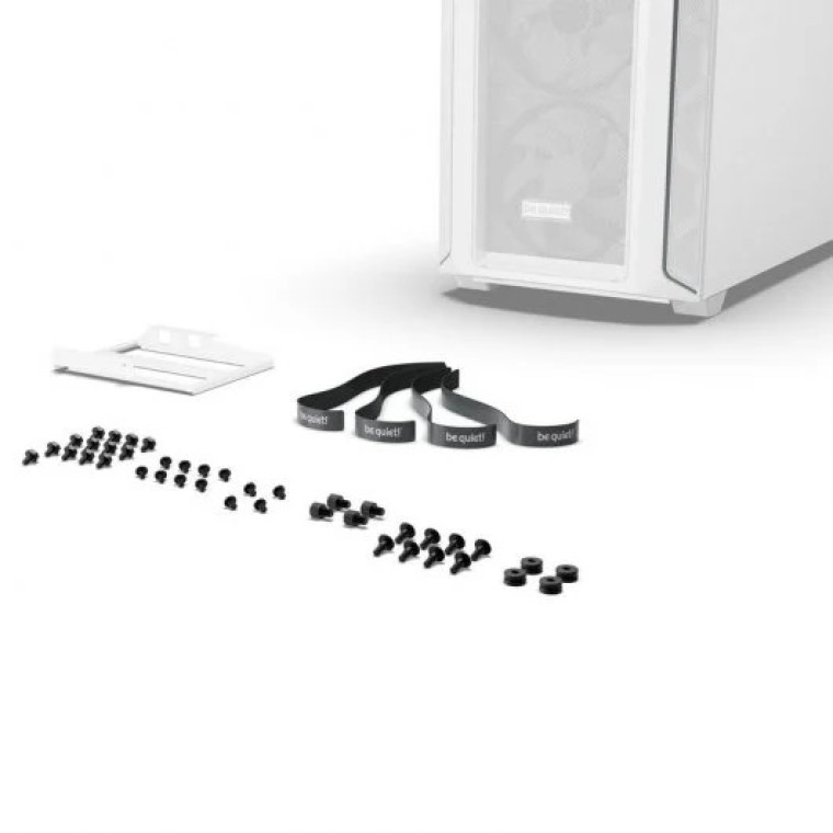 Be Quiet Shadow Base 800 FX White Midi Tower Cristal Templado ARGB USB 3.2 Blanca