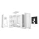 Be Quiet Shadow Base 800 FX White Midi Tower Cristal Templado ARGB USB 3.2 Blanca