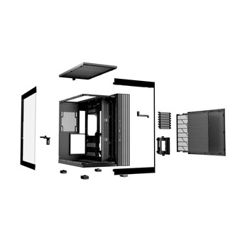 Torre PC be quiet! LIGHT BASE 600 DX ARGB Midi Tower ATX Doble Cristal Templado USB-C Negra