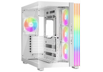 Torre PC be quiet! LIGHT BASE 600 LX ARGB Midi Tower ATX Doble Cristal Templado USB-C Blanca