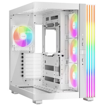 Torre PC be quiet! LIGHT BASE 600 LX ARGB Midi Tower ATX Doble Cristal Templado USB-C Blanca