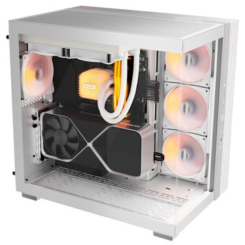 Torre PC be quiet! LIGHT BASE 600 LX ARGB Midi Tower ATX Doble Cristal Templado USB-C Blanca