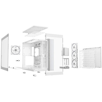 Torre PC be quiet! LIGHT BASE 900 FX ARGB Full Tower E-ATX Doble Cristal Templado USB-C Blanca Torre PC be quiet! LIGHT BASE 900 FX ARGB Full Tower E-ATX Doble Cristal Templado USB-C Blanca