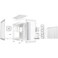 Torre PC be quiet! LIGHT BASE 900 FX ARGB Full Tower E-ATX Doble Cristal Templado USB-C Blanca Torre PC be quiet! LIGHT BASE 900 FX ARGB Full Tower E-ATX Doble Cristal Templado USB-C Blanca