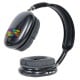 Gembird BHP-LED-02-BK Auriculares Estéreo Bluetooth con Efecto de Luz LED Negros