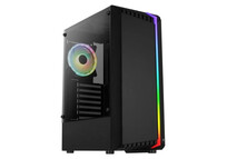 Aerocool Bionic V2 RGB Cristal Templado USB 3.0 Negra