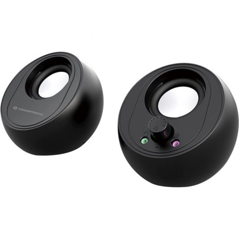 Conceptronic BJORN01B Altavoces Bluetooth Negros